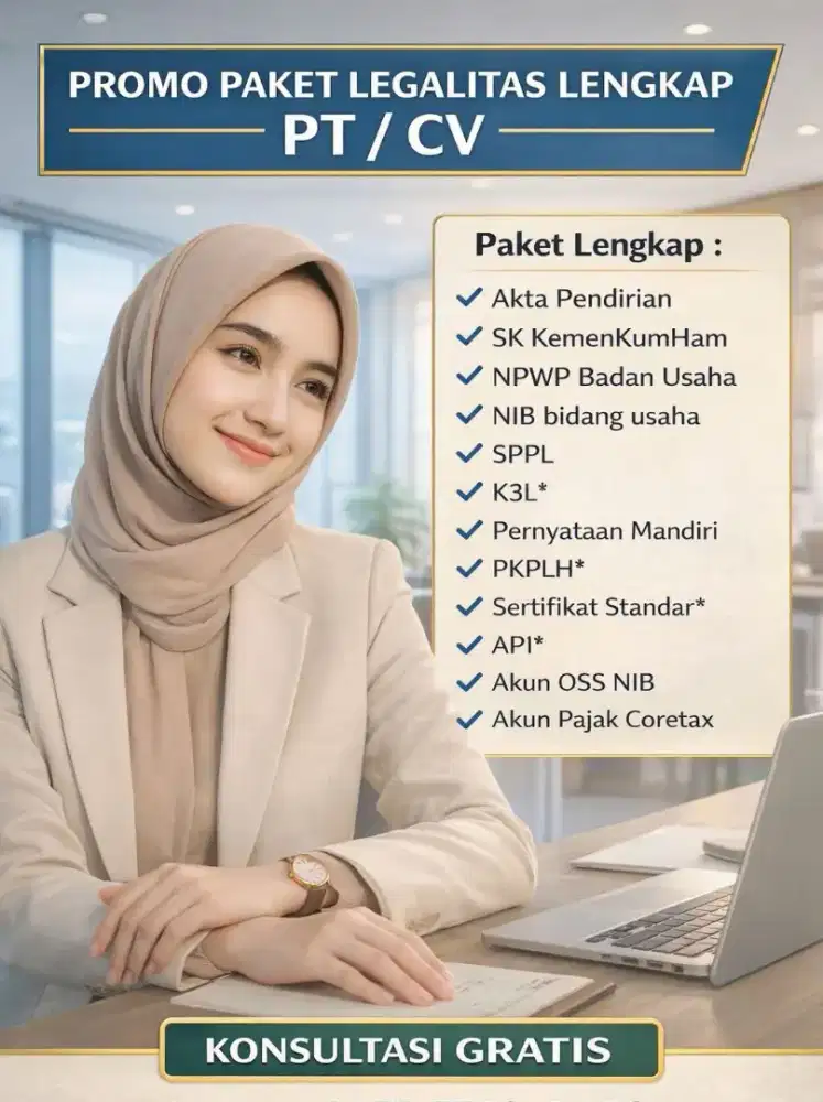 Perlengkapan Usaha Kantor PT