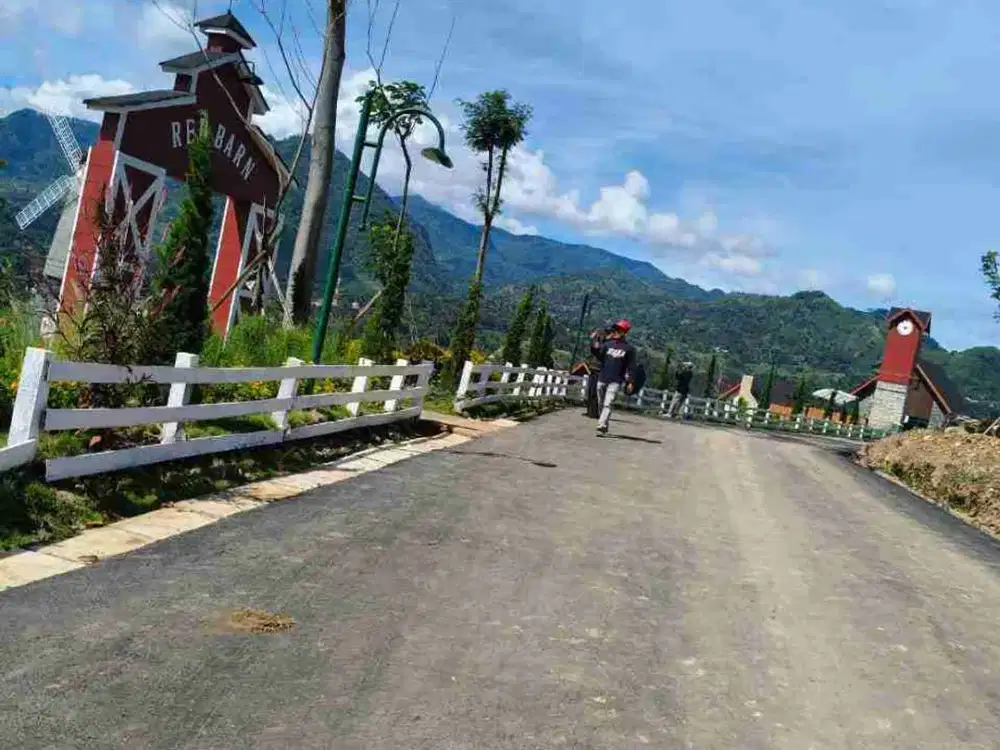 Kavling villa di Jalur Puncak 2 Bogor bernuansa Eropa fasilitas eksklusif