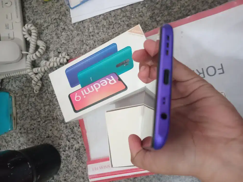 Redmi 9 warna purple ram 64gb