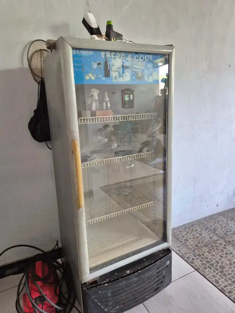 Kulkas Warung/Lemari Pendingin/Showcase Cooler