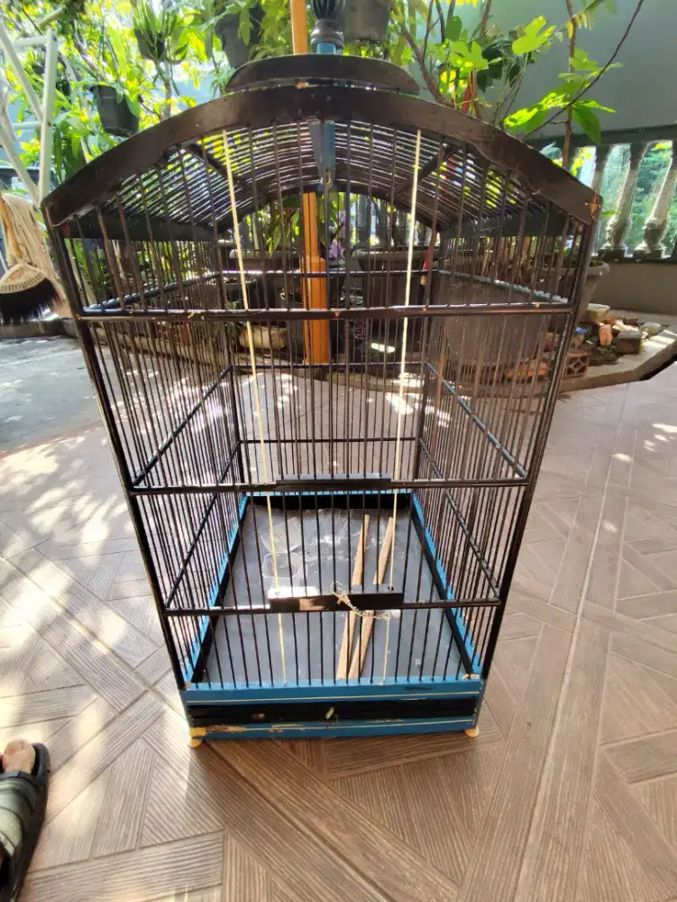 Jual kandang burung persegi
