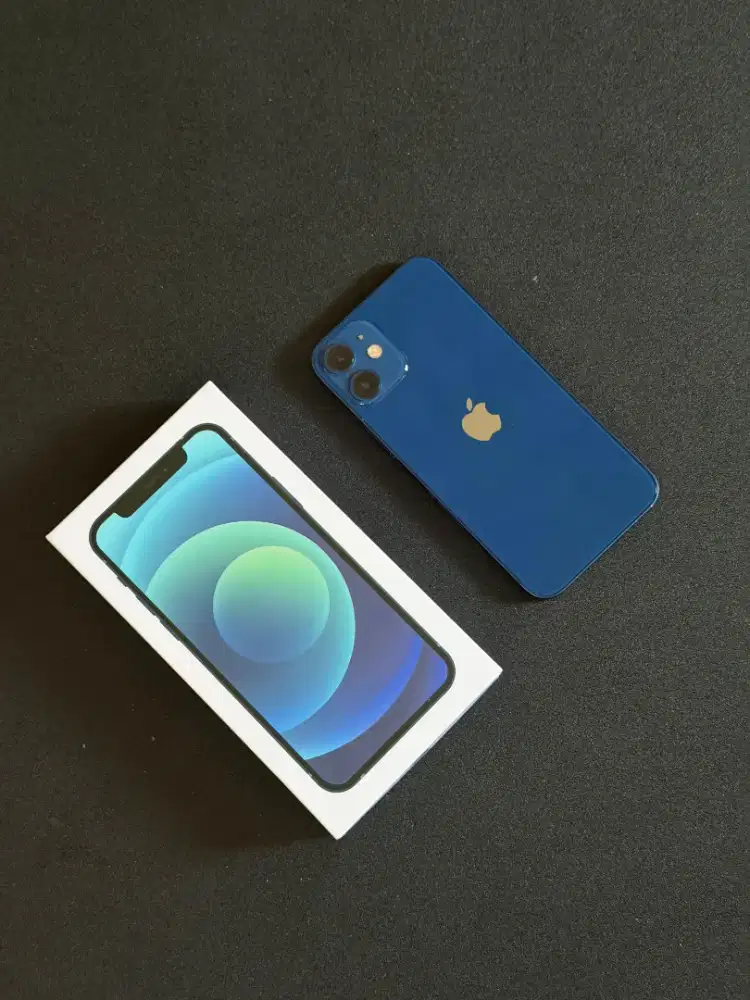 Iphone 12 mini  64gb blue second inter