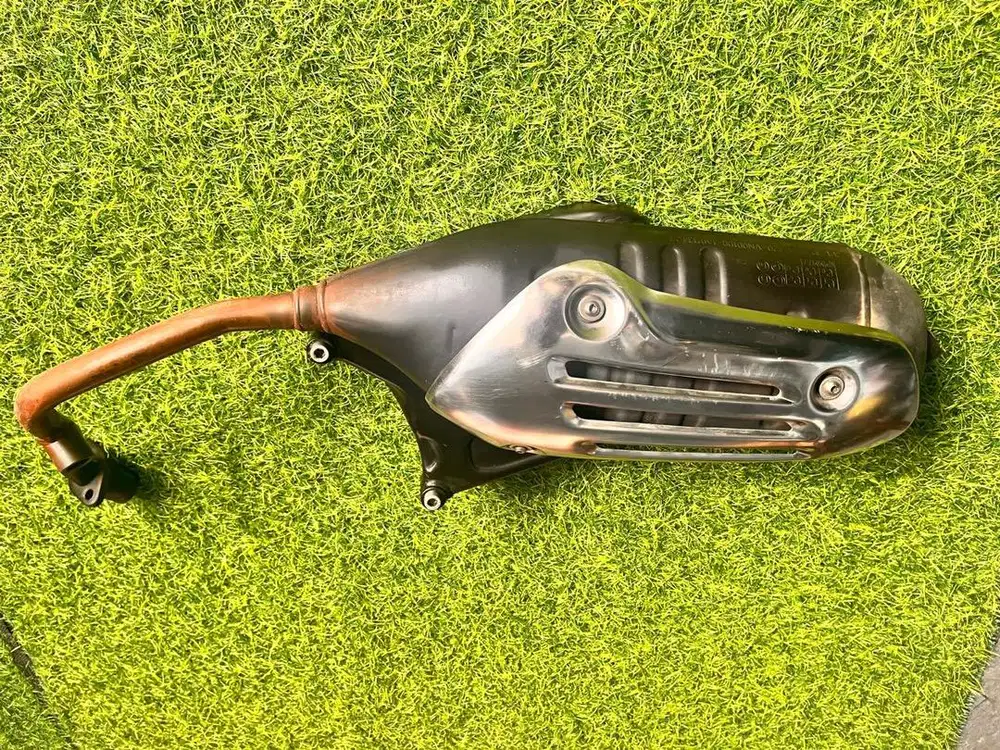 Knalpot vespa ori second