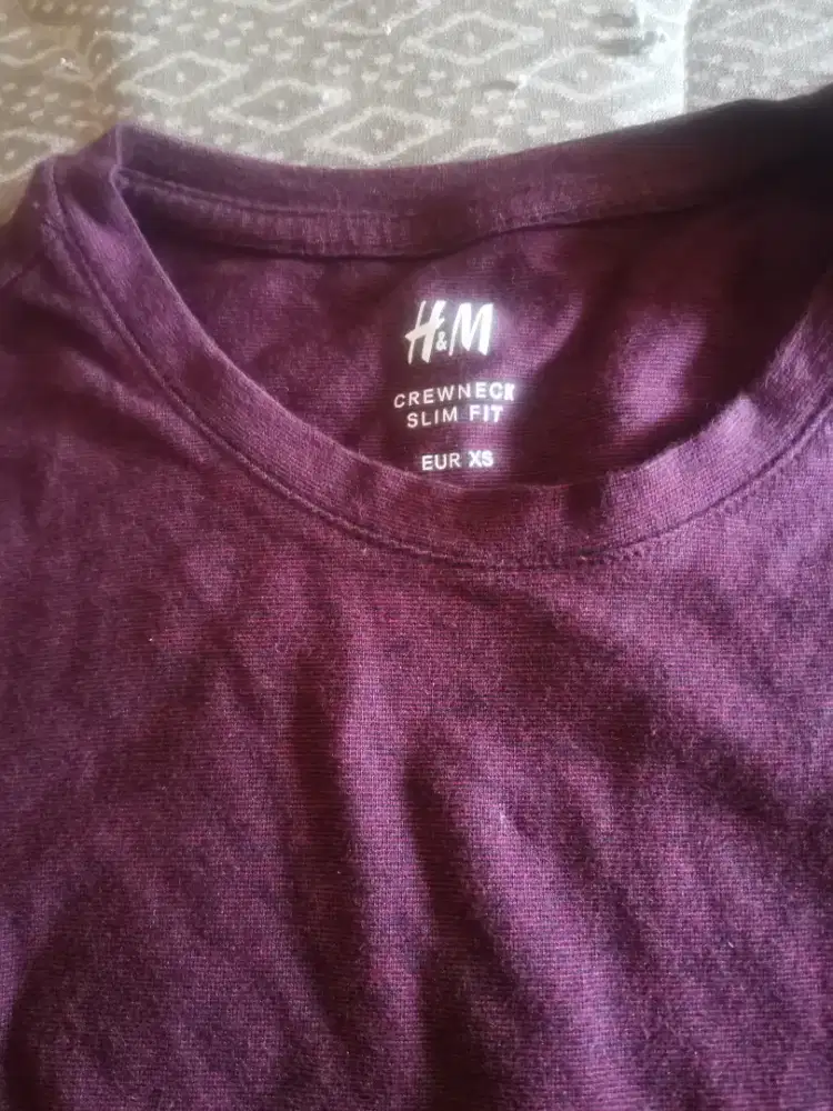 Jual baju H&M lengan panjang ukutan XS
