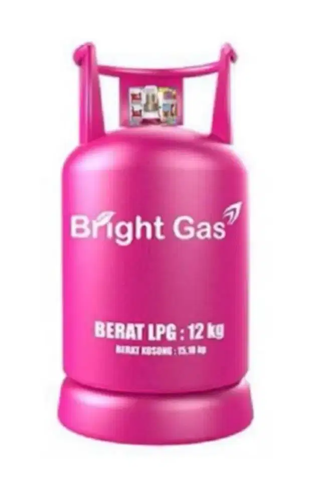 Tabung Gas Bright 12 kg pink