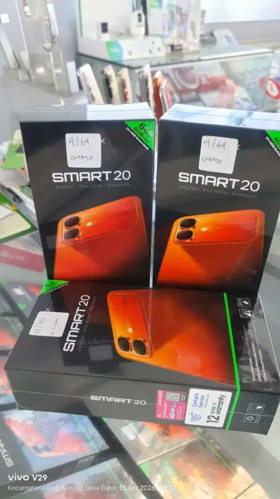 Infinix Smart 20 4+4/64gb baru segel box spesial promo terlaris