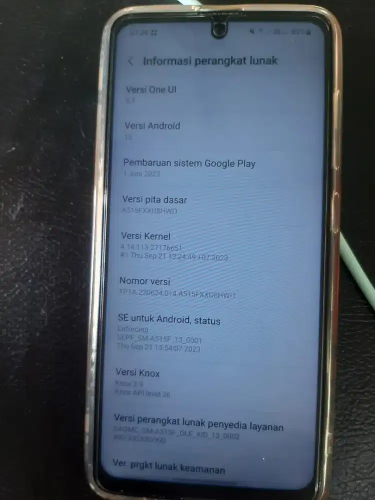 Samsung a51 ram 6/128 nfc aktif