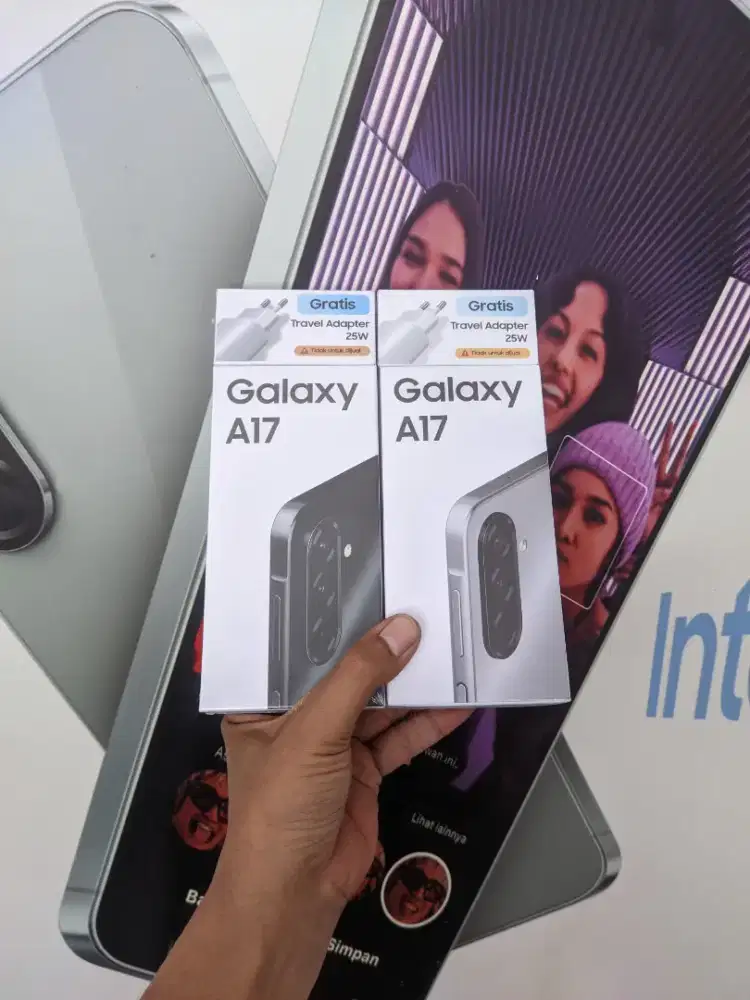 Fast respon WA Samsung Galaxy A17 8/256 Garansi resmi 1thn