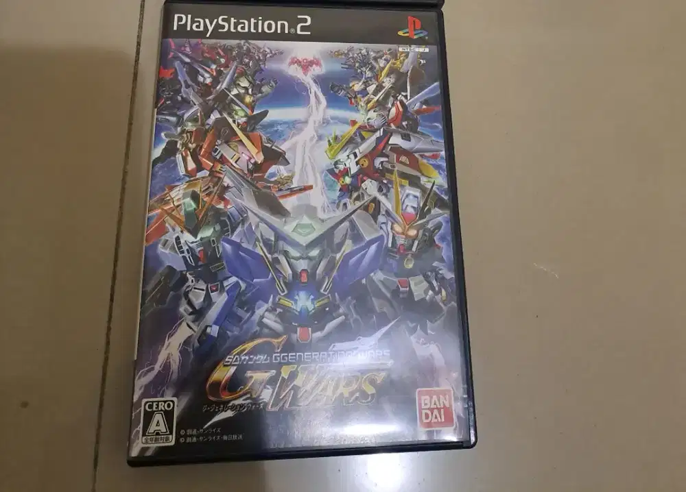 Kaset Ps2 Original SD Gundam G Generation Seed&Wars