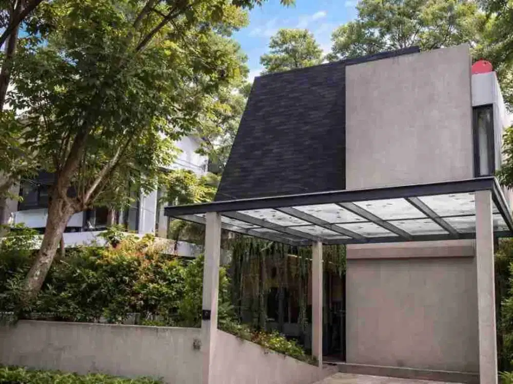 Dijual Rumah Keren Yve Habitat 1  Limo, Tanah terluas dan Sudah SHM