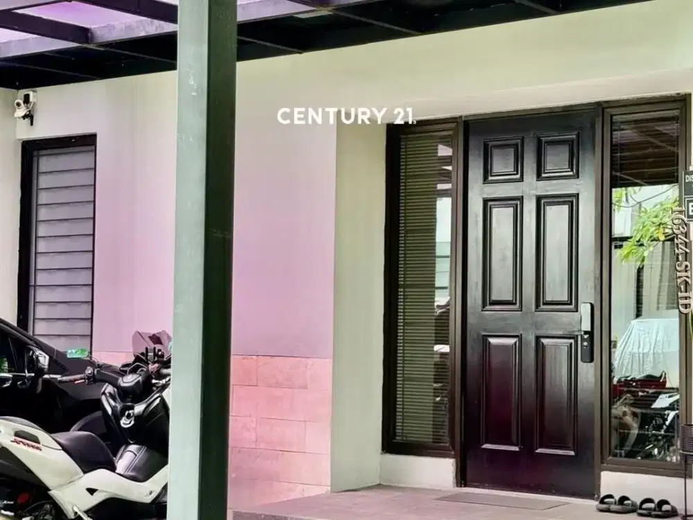 Rumah dijual siap huni semi furnished di Discovery Bintaro Jaya Sektor 7