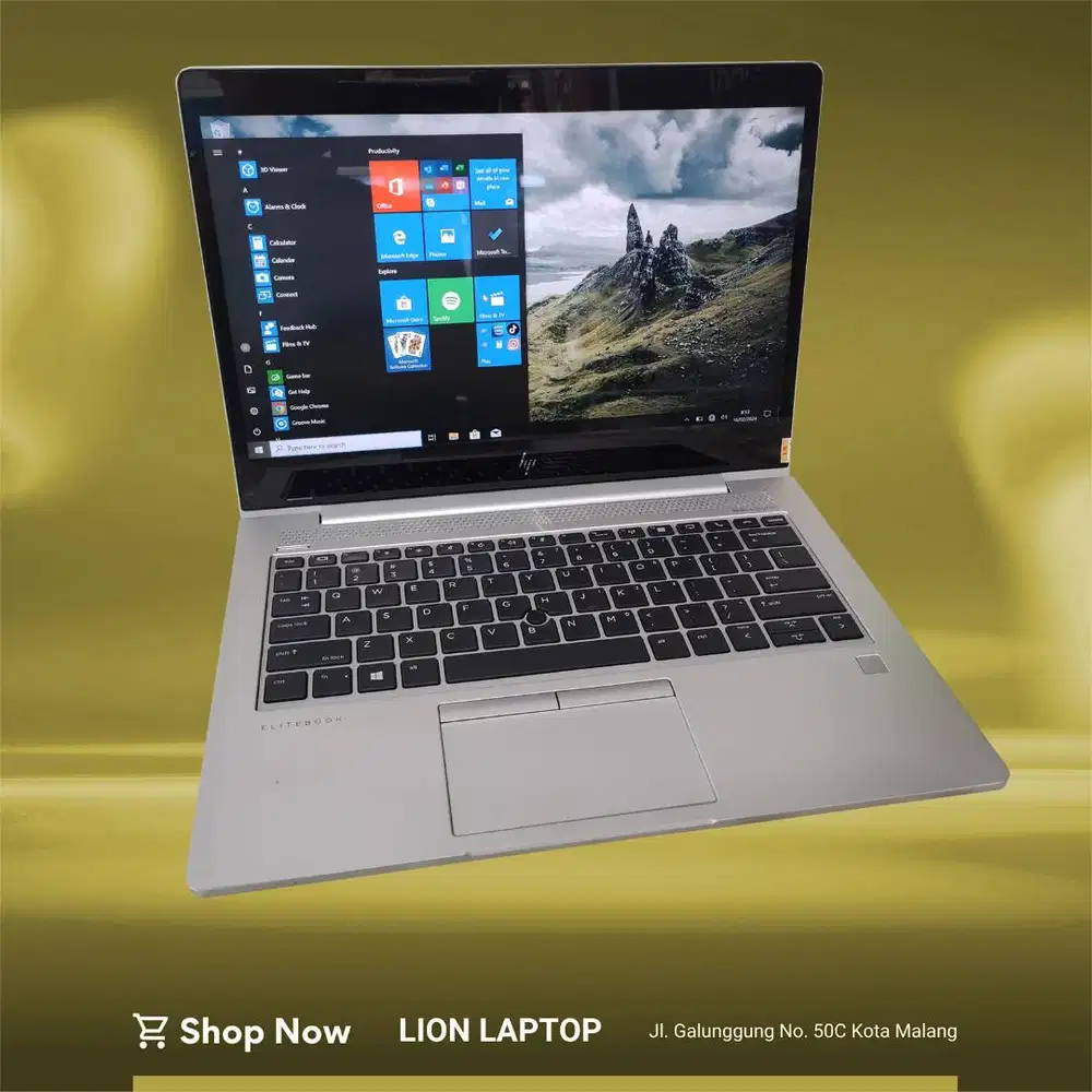 Core i7 gen 8 RAM 8GB Touchscreen Slim HP Elitebook 830 G6 [13|04]