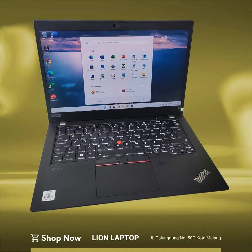 Core i5 Gen 10 slim mulus RAM 8GB SSD 256 Lenovo Thinkpad X13 [13|04]