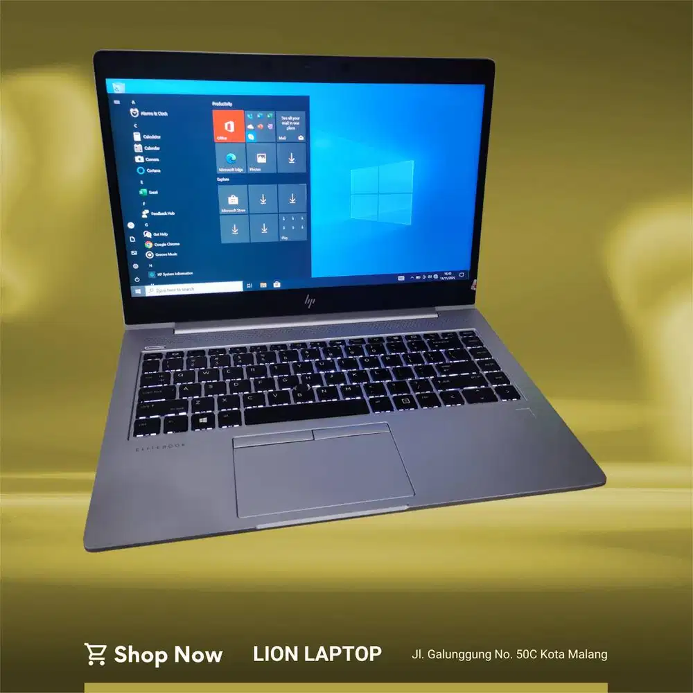 FUll Aluminium Body Core i7 gen 8 8/256 HP Elitebook 840 G6 [13|04]