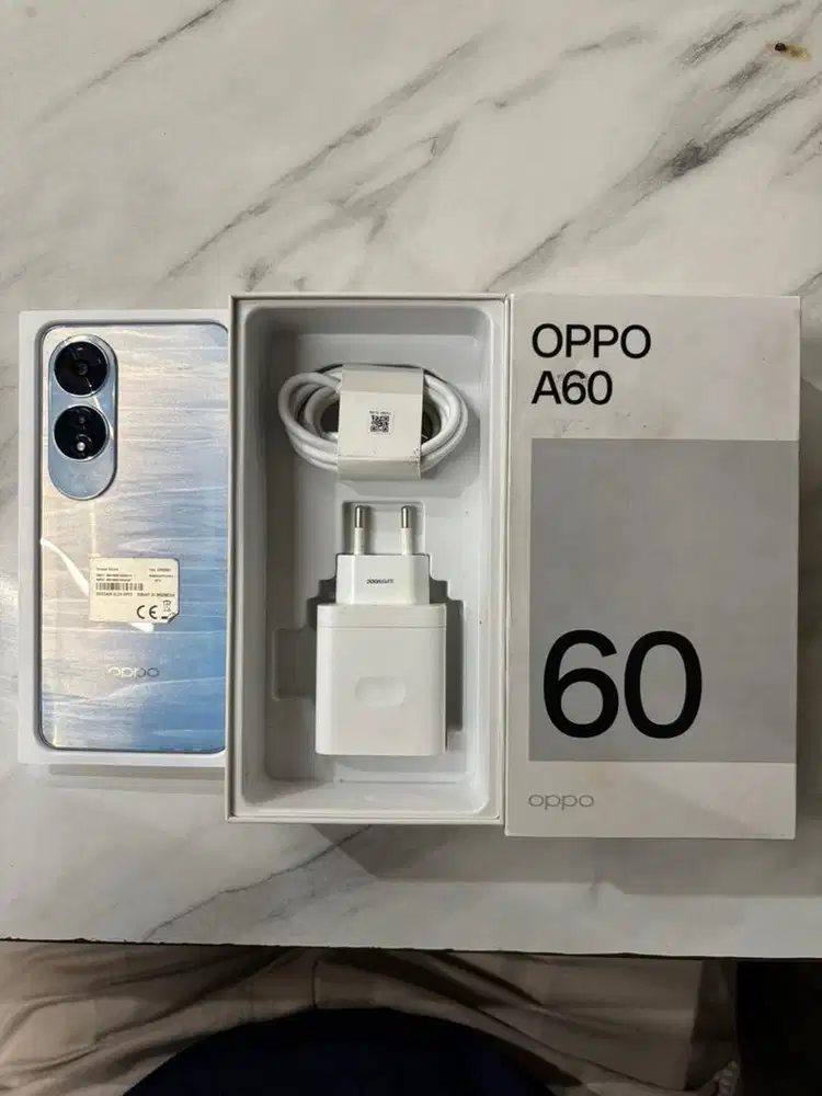 OPPO A60 8/128GB MULUS - EX PEMAKAIAN PEREMPUAN - FULLSET ORIGINAL