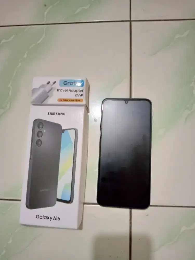 Jual Samsung A16 8/128 fullset like new