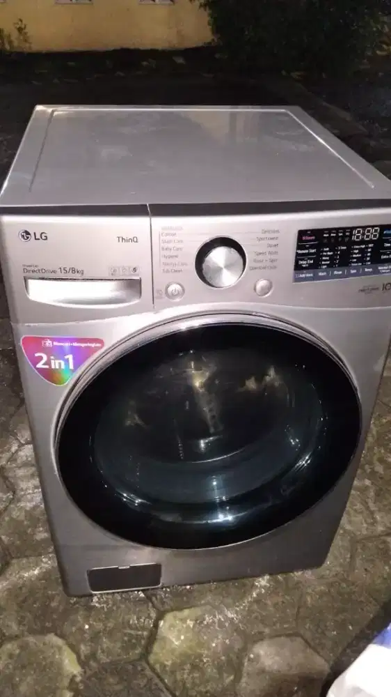 Mesin Cuci LG 15 kg Second