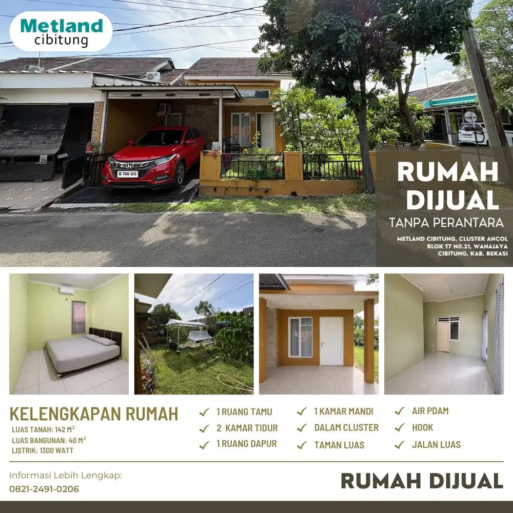 Cuma Segini?! Rumah Siap Huni di Lokasi Premium!