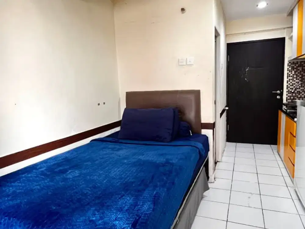 Studio apartemen full furnish di bandung 6 bulan cuma 10 juta aja loh
