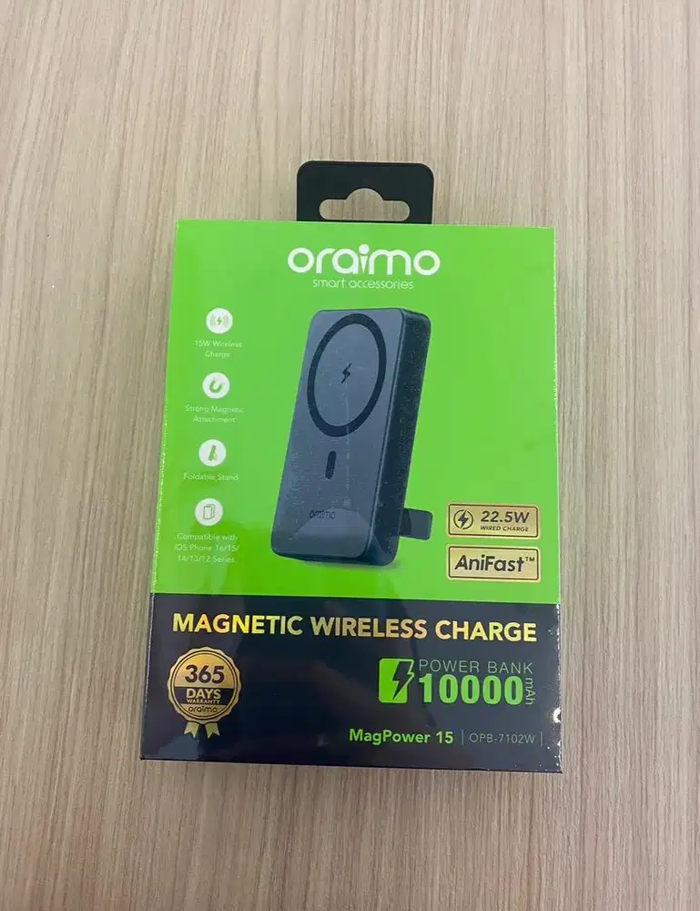powerbank oraimo 7102w magsafe