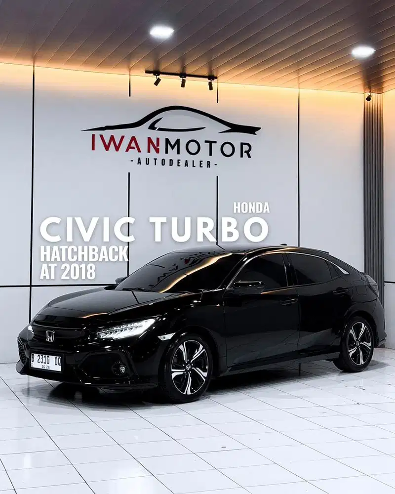 ISTIMEWA! Honda Civic Turbo 1.5 HB AT Tahun 2018