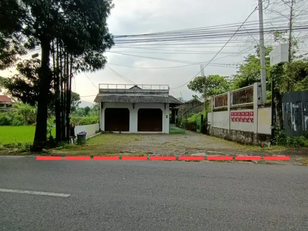 DIJUAL CEPAT TANAH ISTIMEWA TEPI JL PALAGAN KM 9,5 NGAGLIK, SLEMAN DEKAT HOTEL HYATT SCH