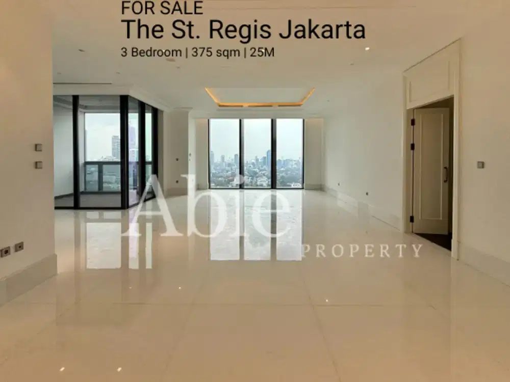 FOR SALE Apartment The St. Regis Jakarta 3BR