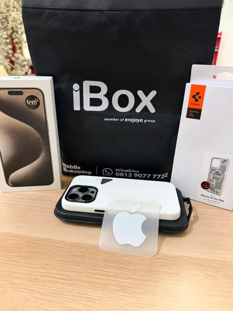 BARANG ANTIK IPHONE 15 PRO MAX 256 IBOX 98%