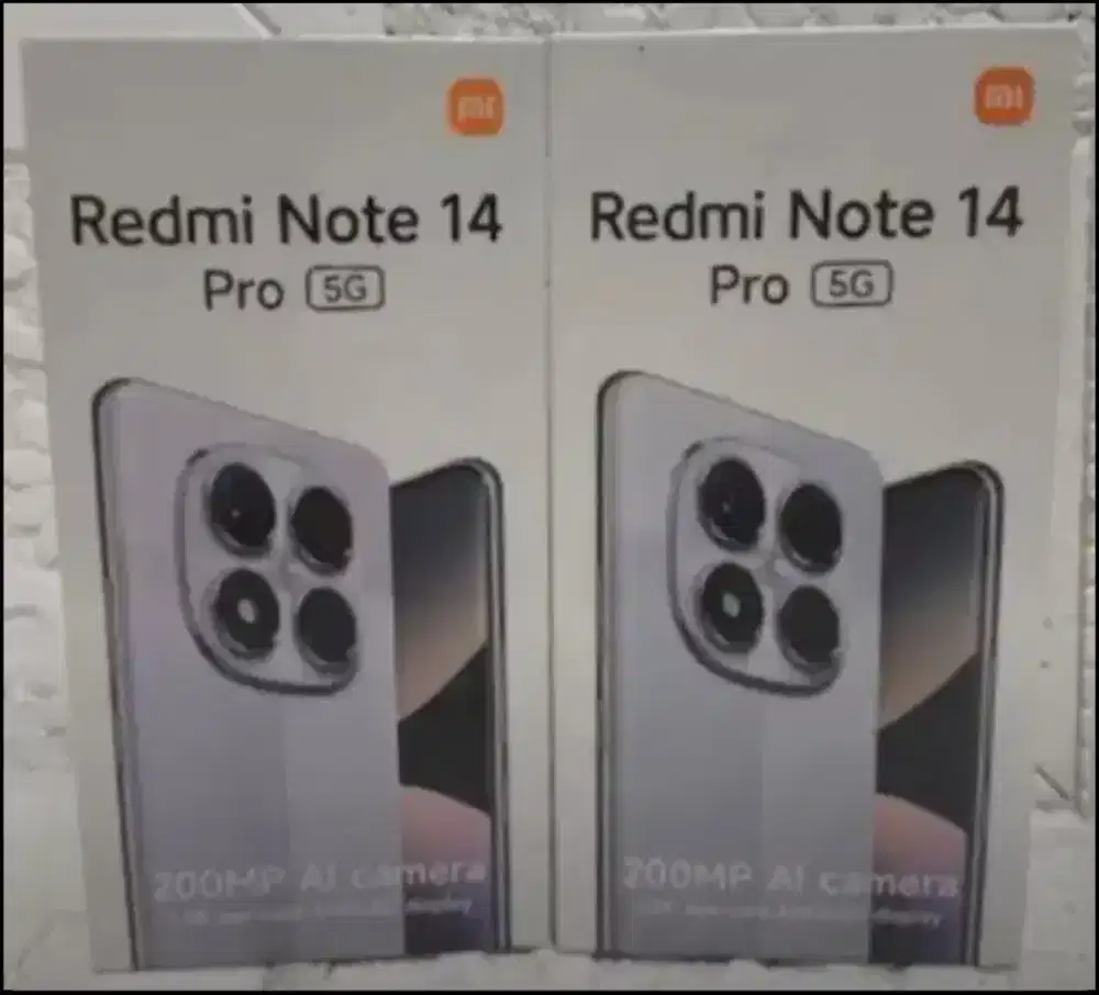 Xiaomi Redmi Note 14 Pro 5G 8GB+256GB Purple BNIB Garansi Resmi Indo
