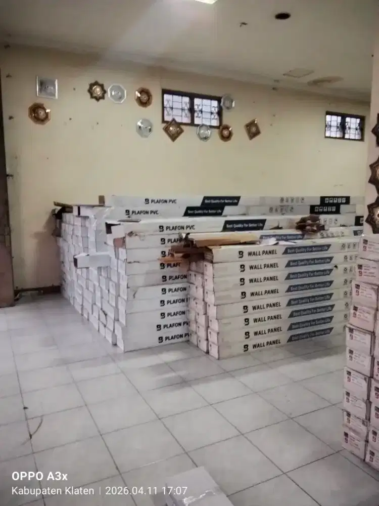 Plafon PVC  wpc wall panel bajaringgan