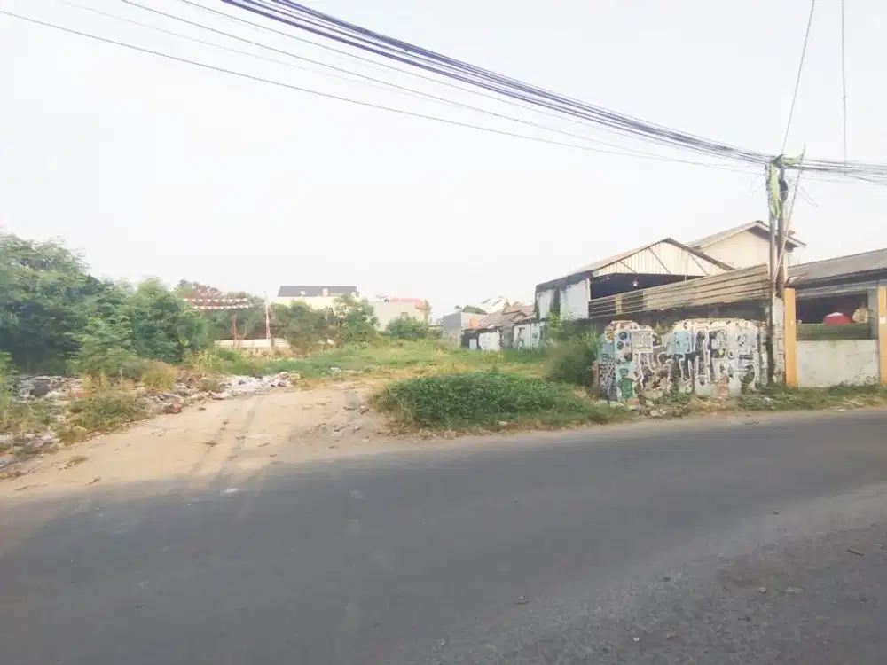 Lahan Strategis Pas Sebelah Perumahan Kota Harapan Indah