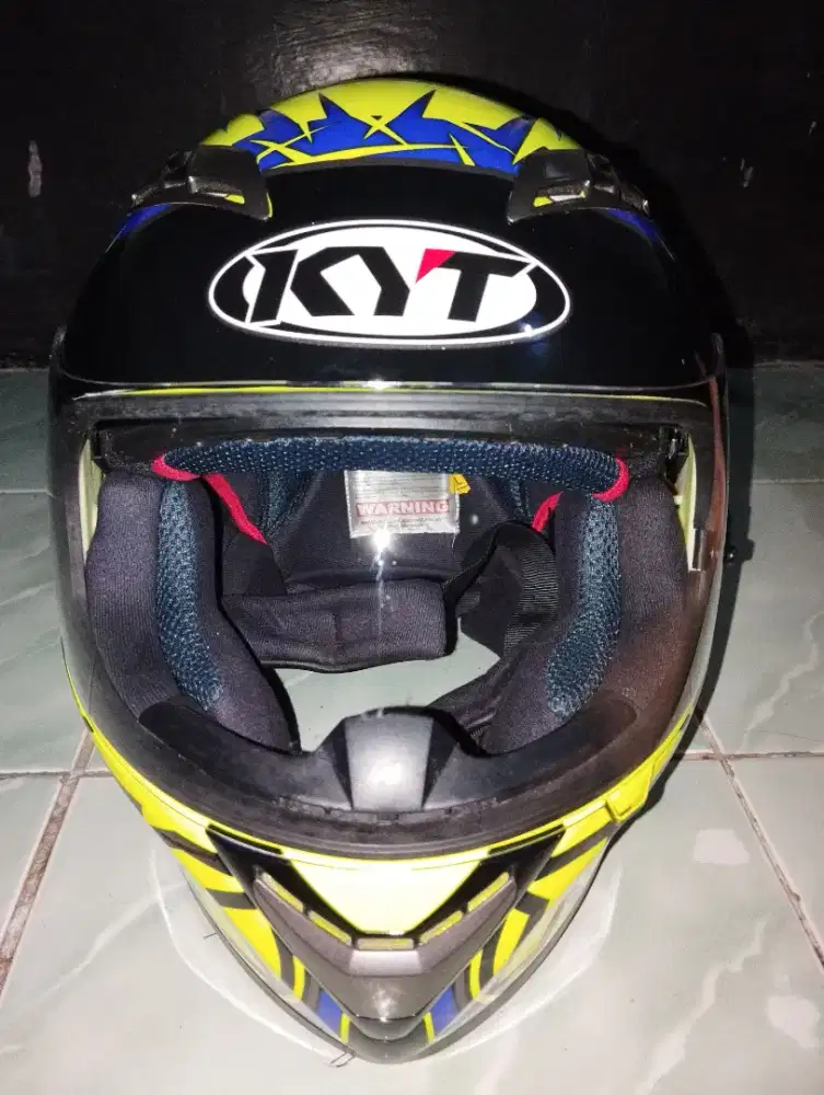 Helm KYT Falcon Spike Yellow