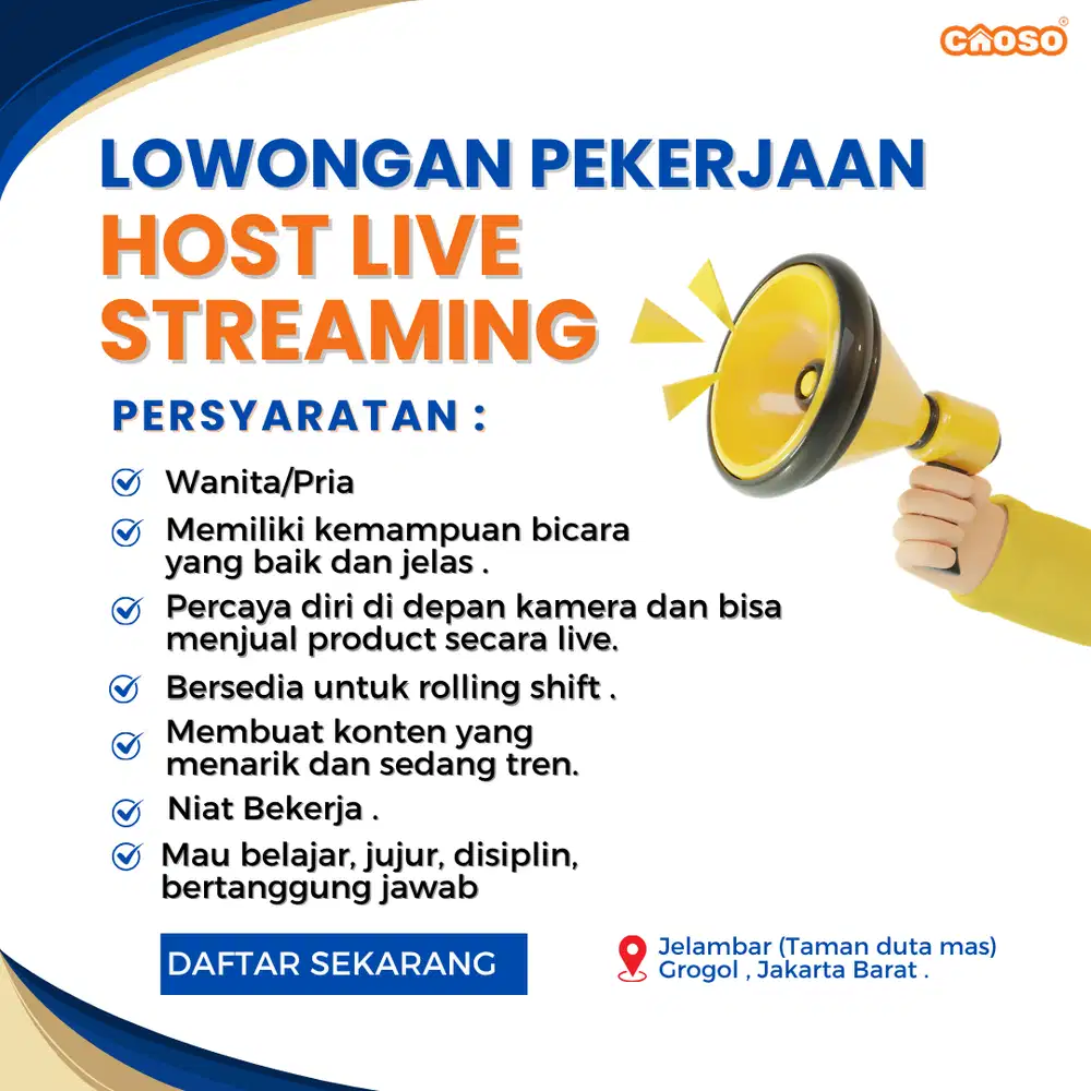 HOST LIVE STREAMING