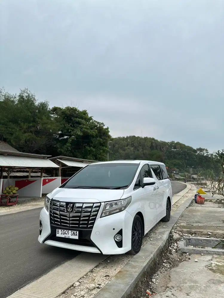 Toyota Alphard 3.5Q A/T Executive Lounge 2015 Putih White 2014 2016