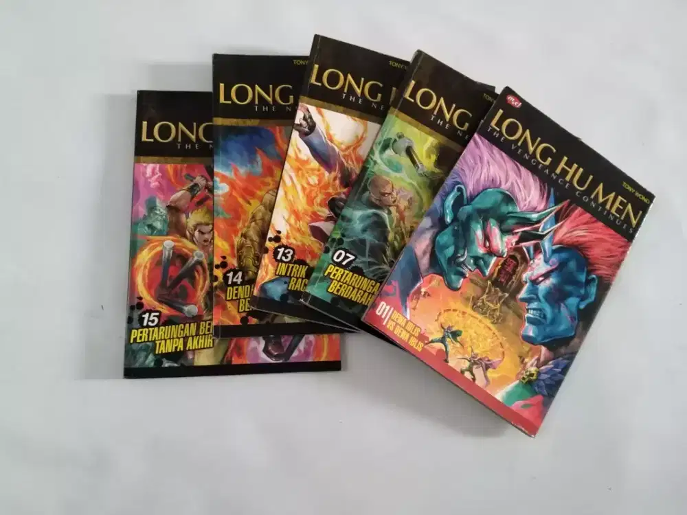 Jual Komik Murah / Komik long hu men