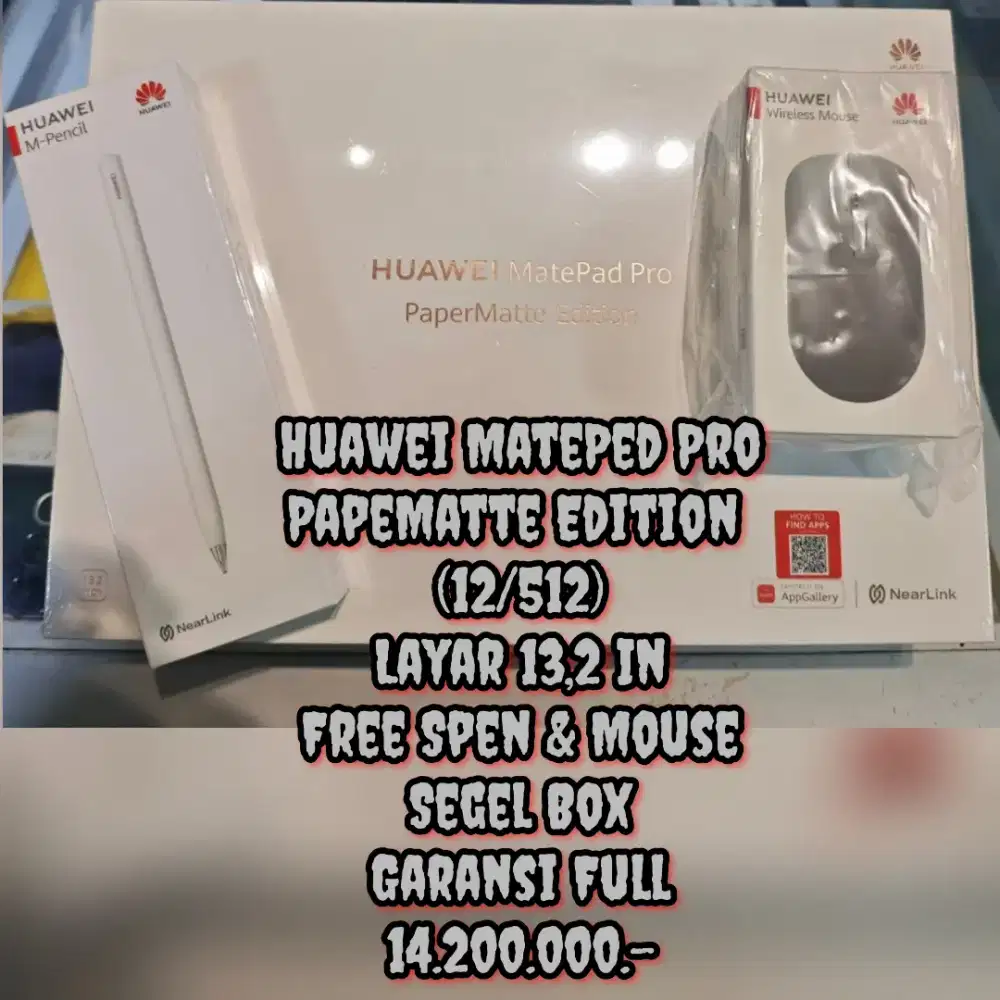 Huawei MatePed Pro (12/512) 13,2 In Segel Box