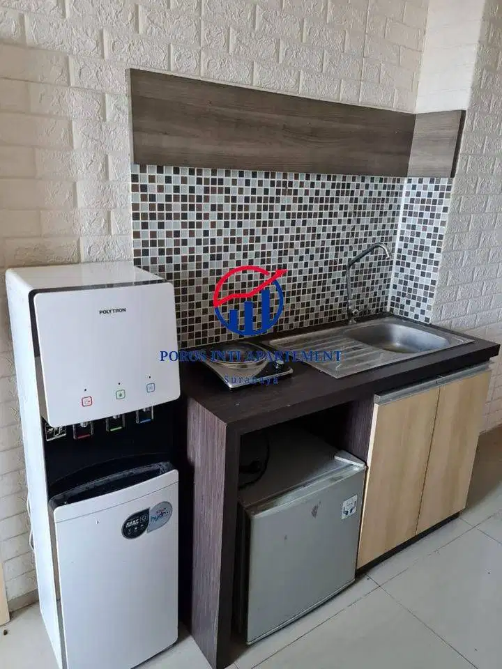 Room unit studio apartement disewakan harian