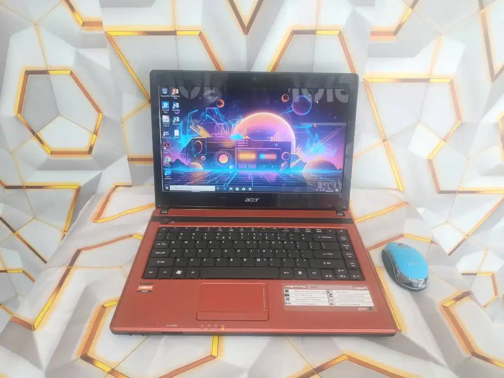 SALE LAPTOP ACER 4253 AMD E350 RAM 5GB SSD 256GB