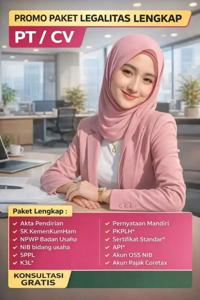 Perlengkapan Usaha Kantor PT