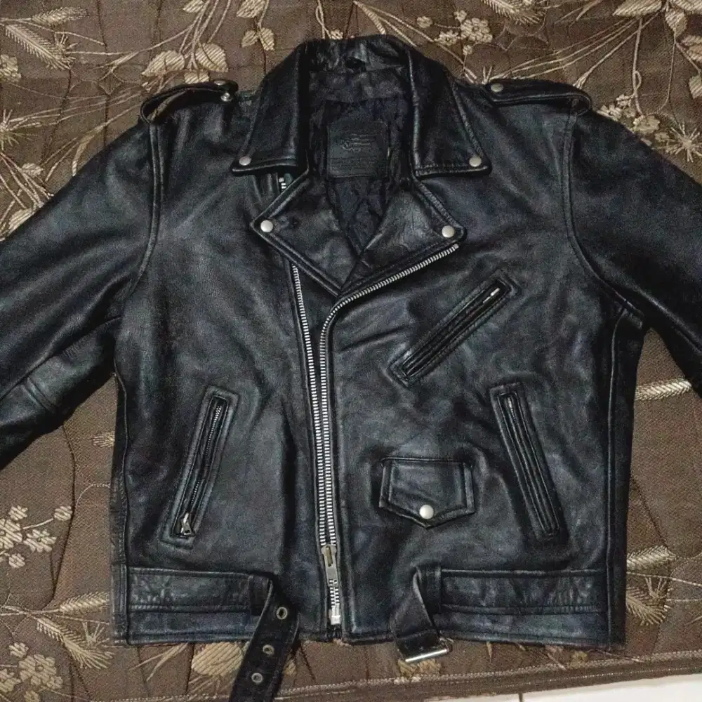 Jaket Leather Ramones American Nostalgia