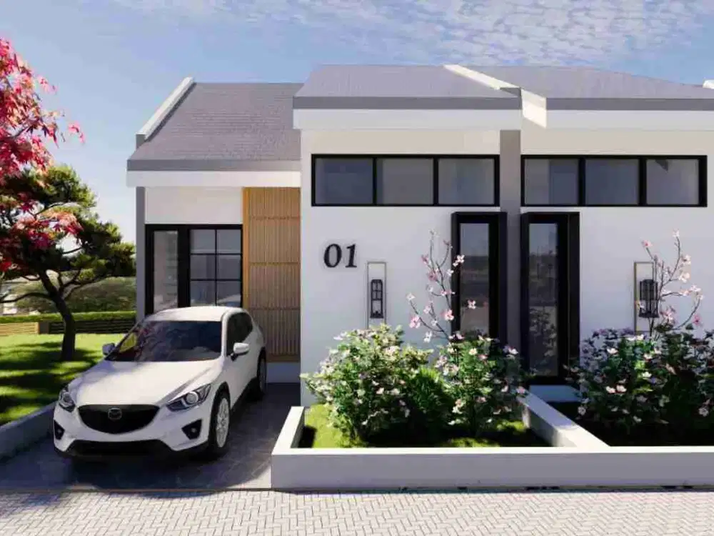 rumah murah strategis cicilan syariah dekat kota bandung kampus pasar tol stasiun