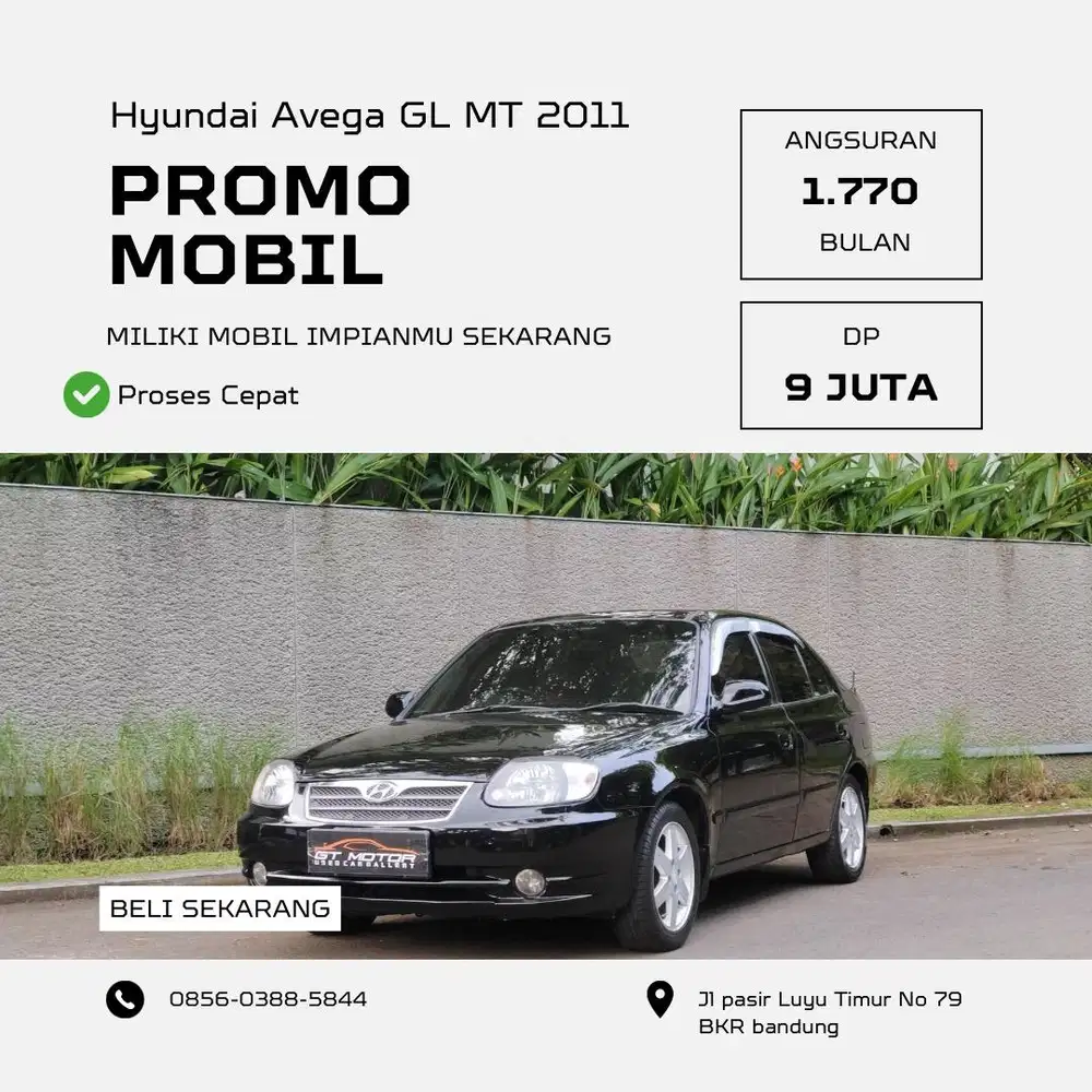 Hyundai Avega 1.5 GL MT 2011