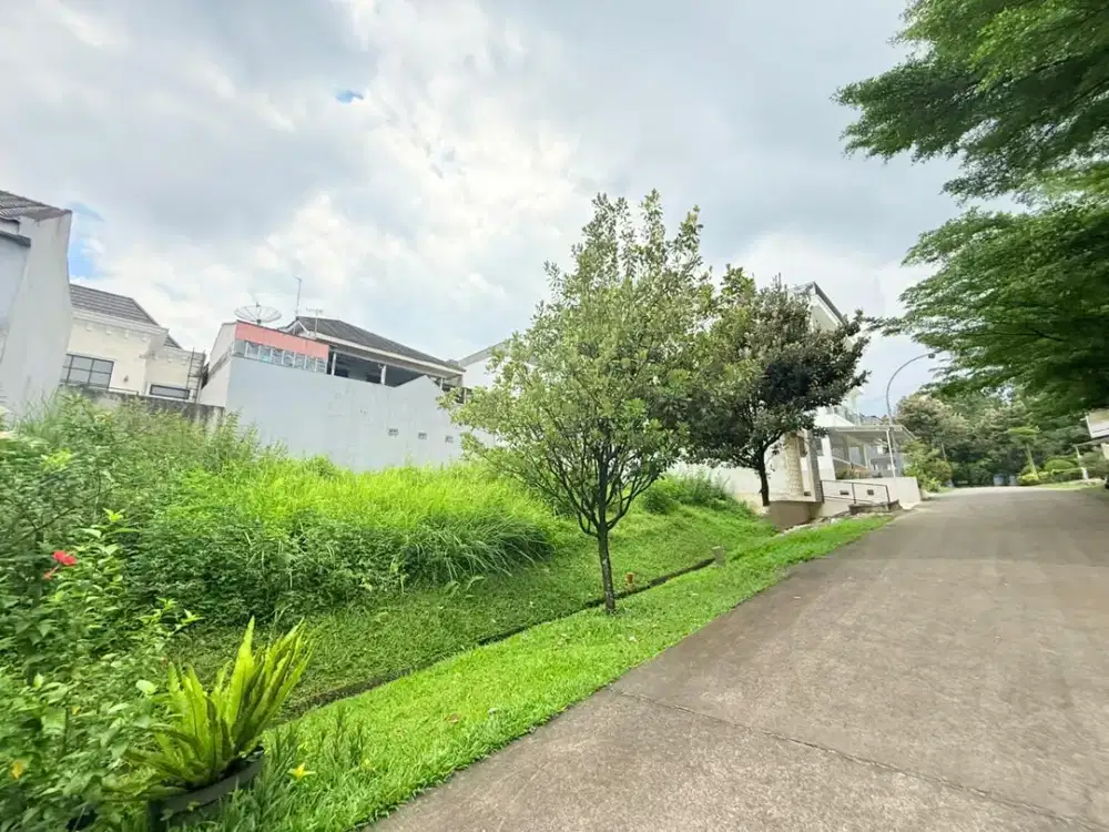 Dijual Kavling Sentul City 175m² Depan Green Area 8,4JT/m²