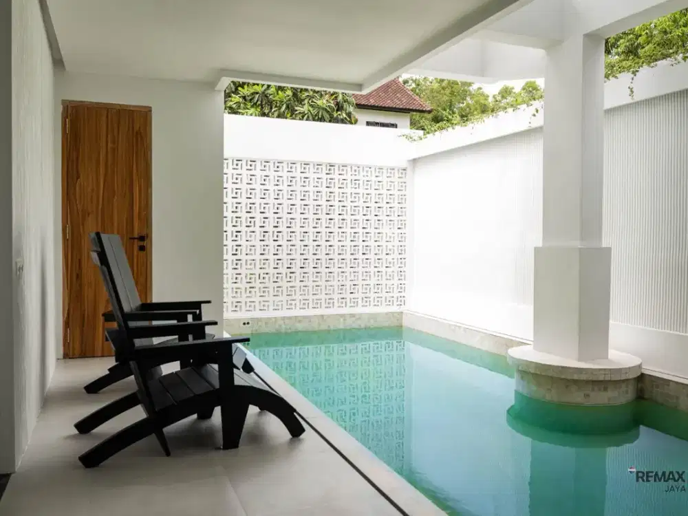 Villa Cantik Lingkungan Eksklusif View Laut Dijual, di Ungasan Area