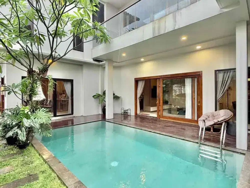 Rumah Mewah Townhouse Cilandak Jakarta Selatan, SHM, Kolam Renang, LT 360 m²