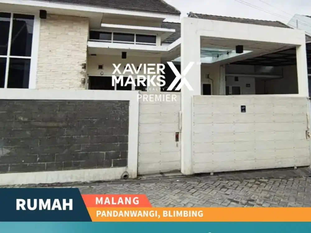 Dijual Rumah Minimalis di Pandanwangi Blimbing Malang One Gate System
