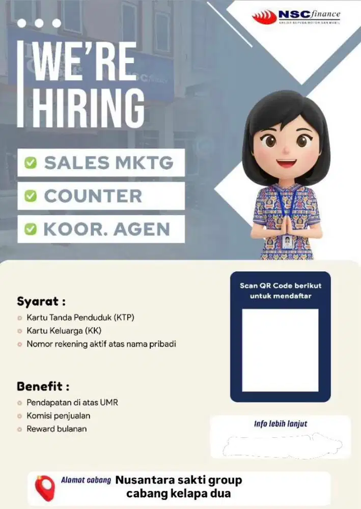 lowongan kerja sales dan marketing