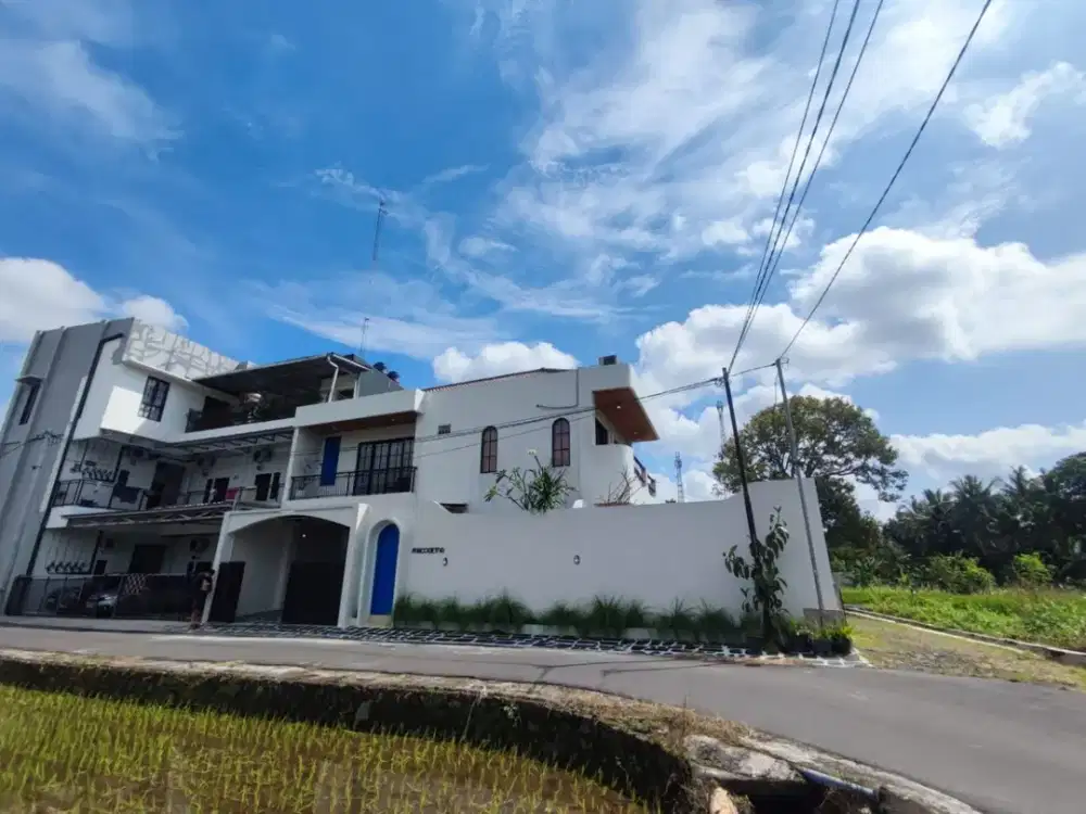 Dijual Villa Full Furnish + Kolam Renang, Revenue Jalan! Kaliurang