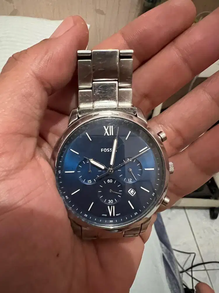 Jam Tangan Fossil Neutra Chronograph Stainless Steel Watch