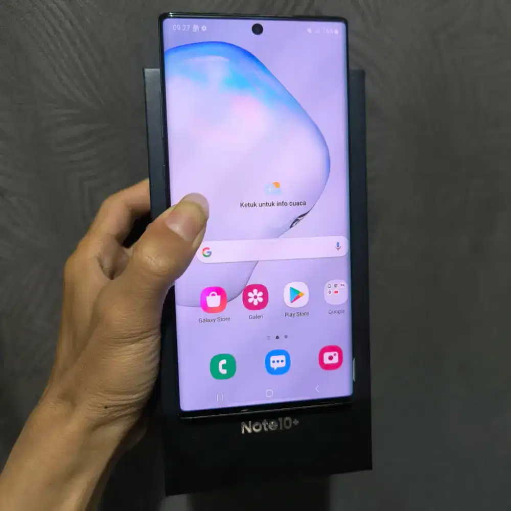 SAMSUNG NOTE 10+ RAM 12/512GB RESMI SEIN
